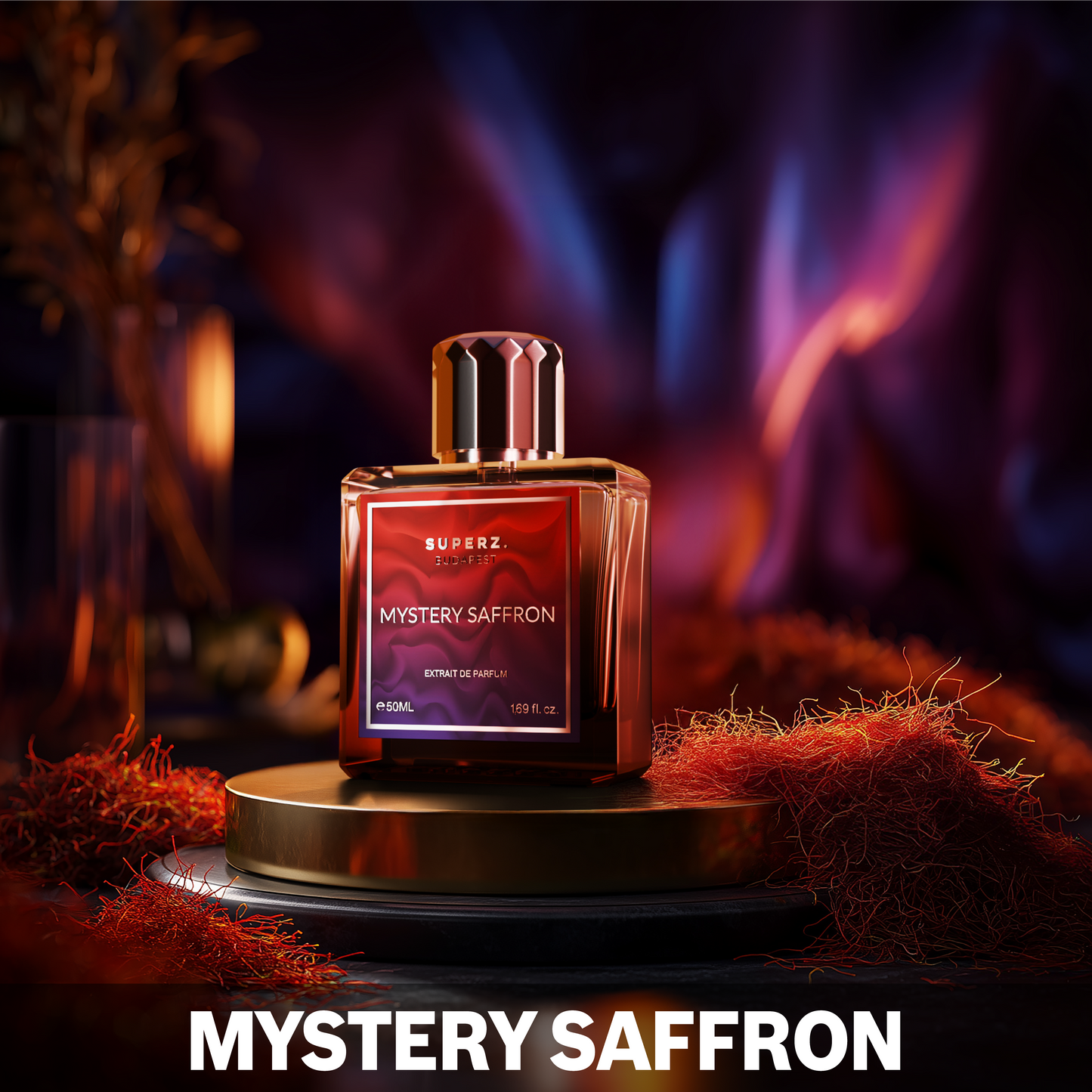 Mystery Saffron - 50 ml Extrait De Parfum - Unisexe