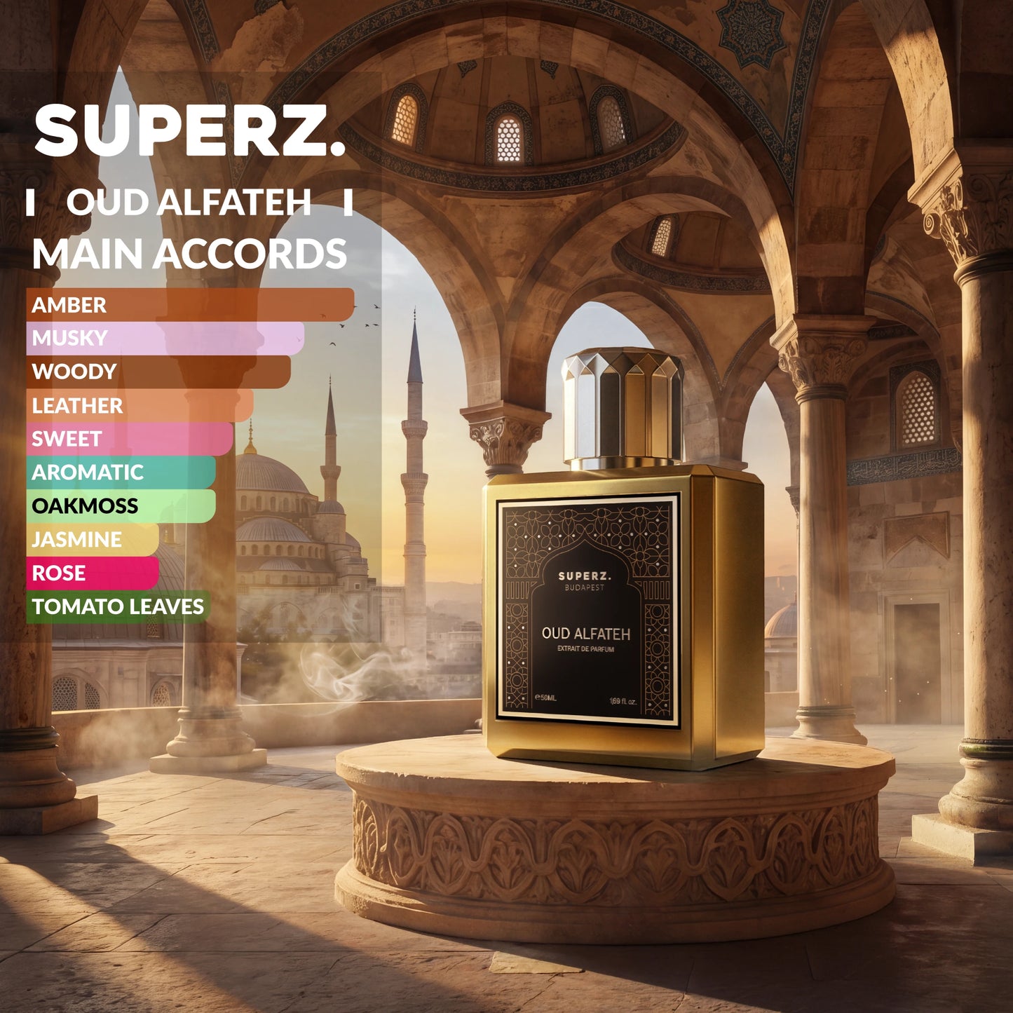Oud Alfateh - 50 ml Extrait De Parfum - Unisexe