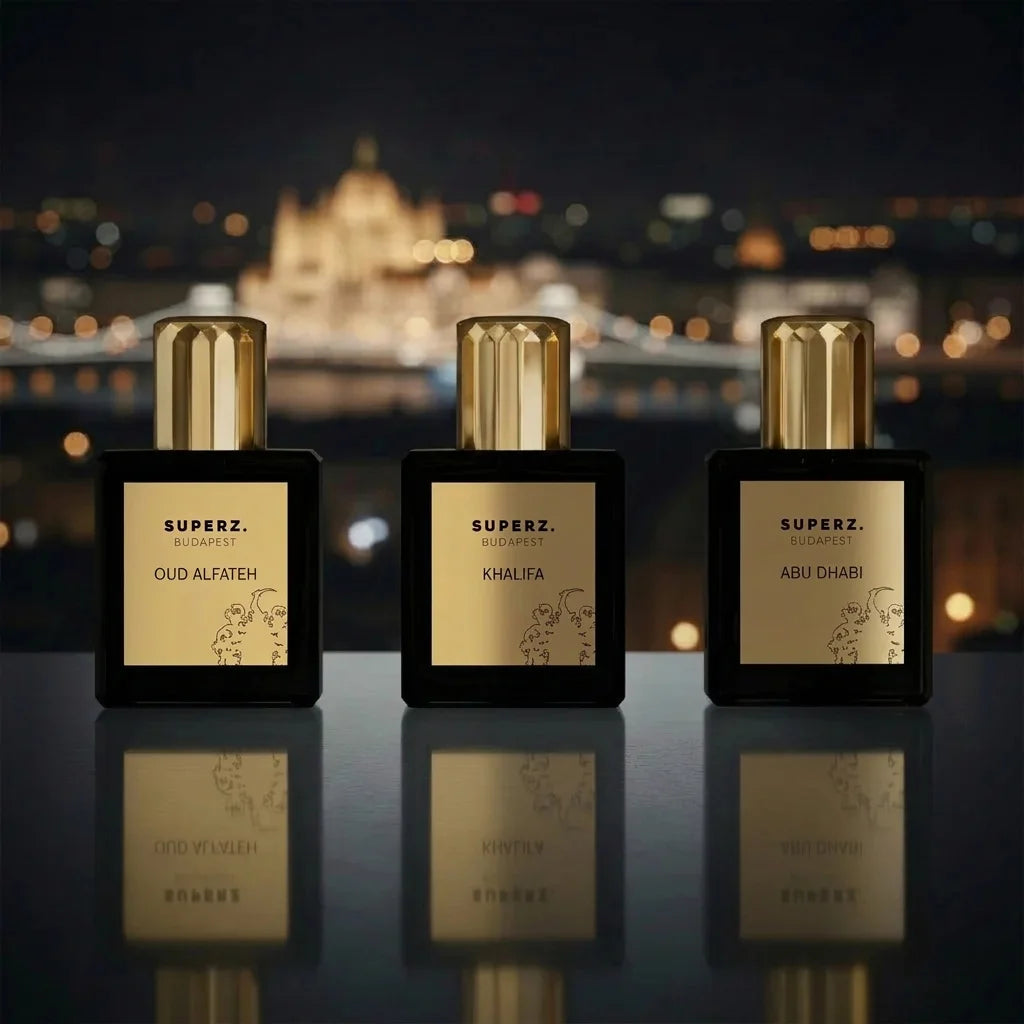 3x10 ml - Middle East Selection - Oud Alfateh & Khalifa & Abu Dhabi - Unisex/Man