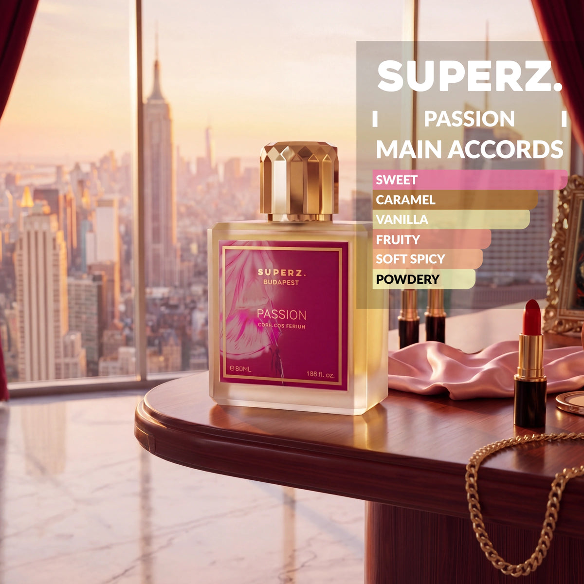 Passion - 50 ml Extrait De Parfum - Woman - New box design