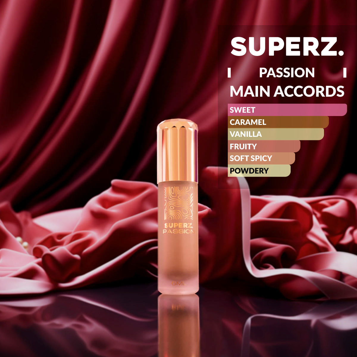 Passion - 6 ml exklusives 100% Parfümöl - Damen