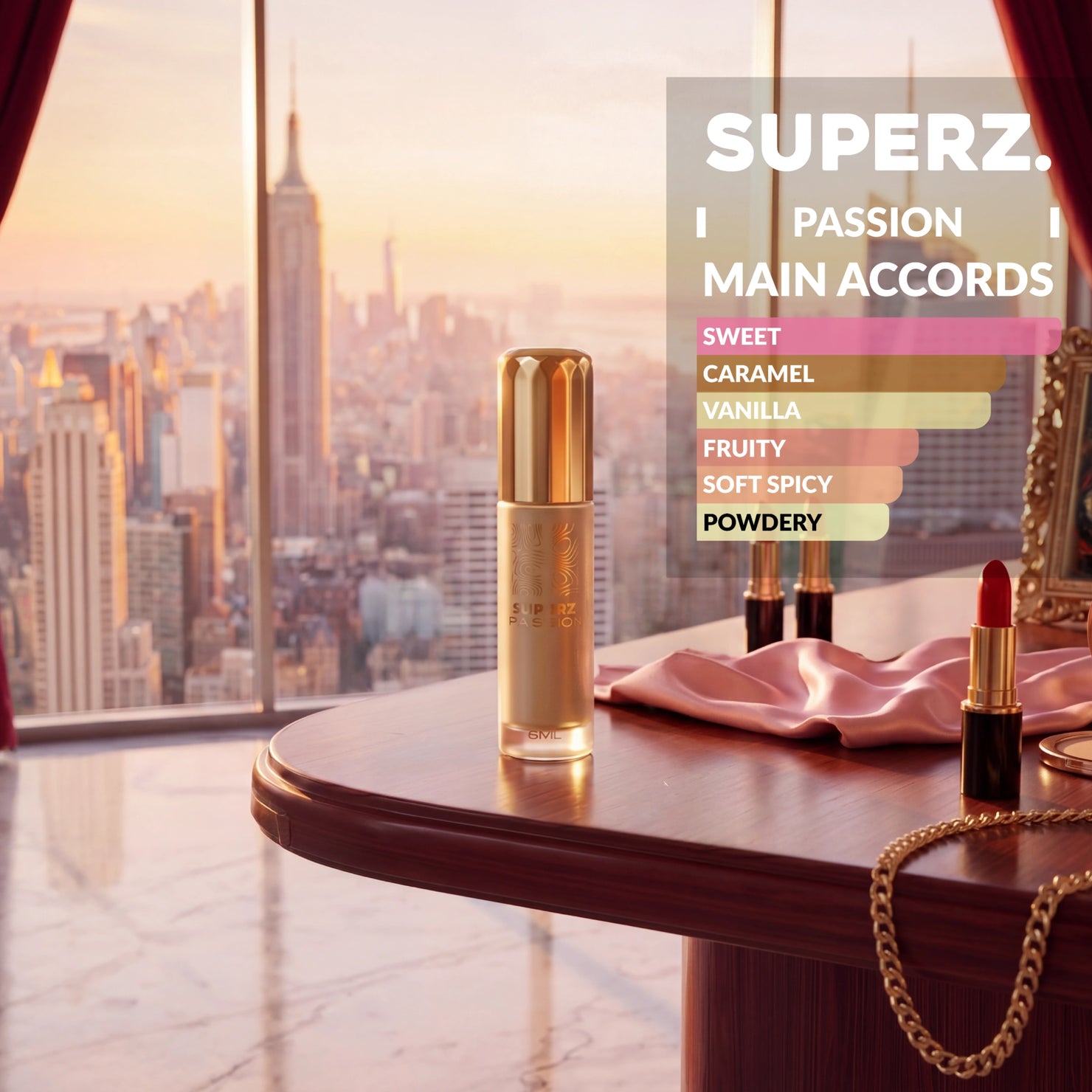 Passion - 6 ml Uleiuri de parfum 100% Exclusiv - Femei