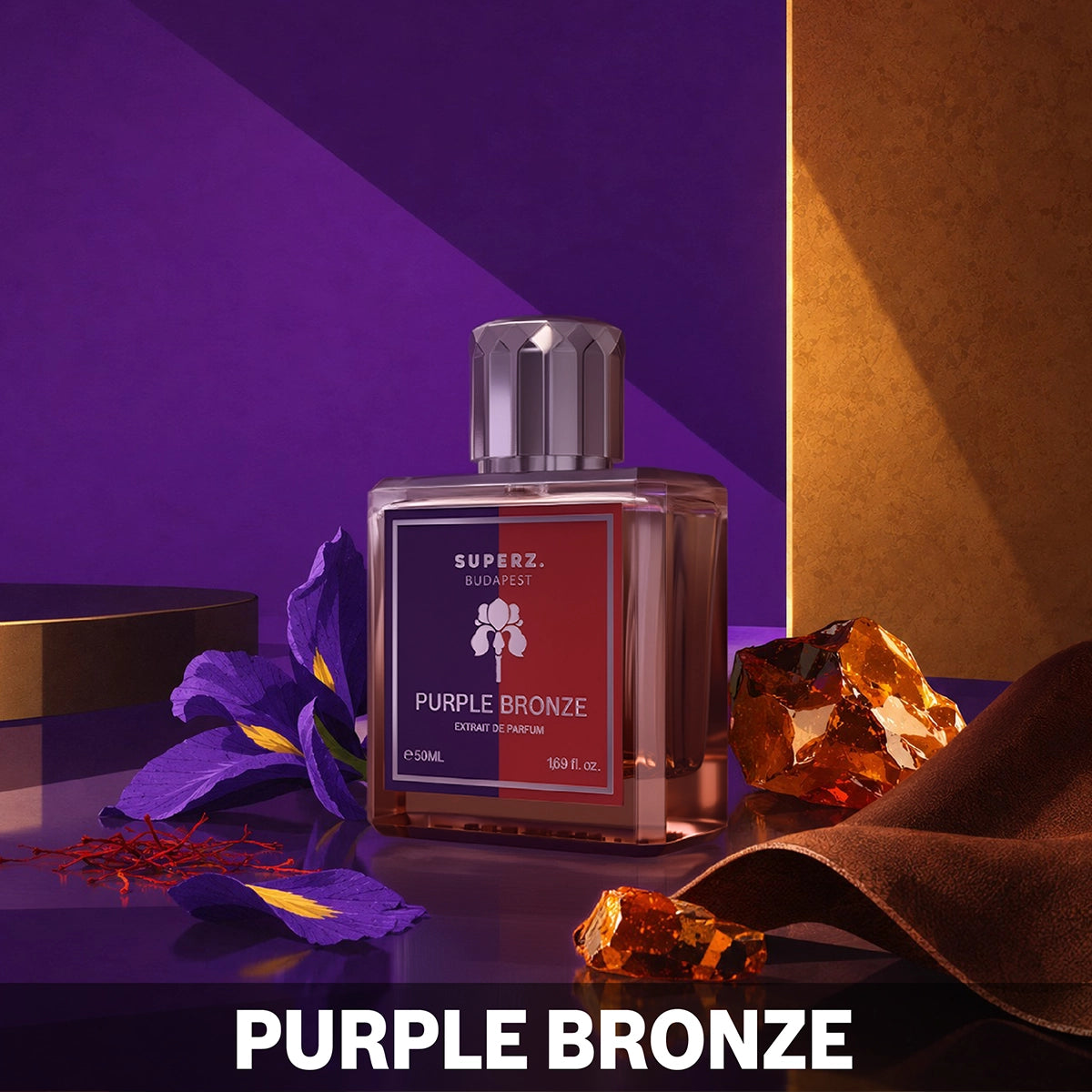 Purple Bronze - 50 ml Extrait De Parfum - Unisexe