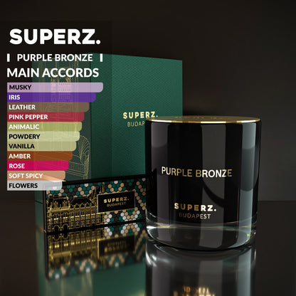 Purple Bronze - Vonná sviečka