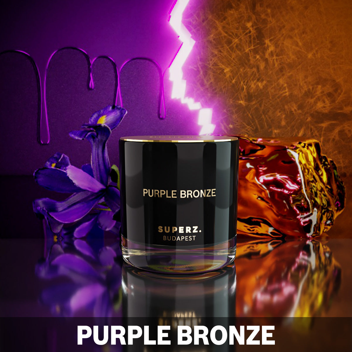 Purple Bronze - Kerze