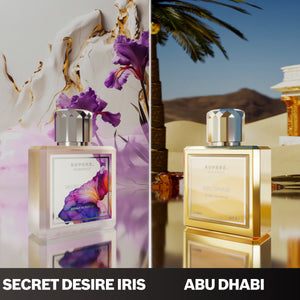 Secret Desire Iris + Abu Dhabi 2x50 ml Unisex