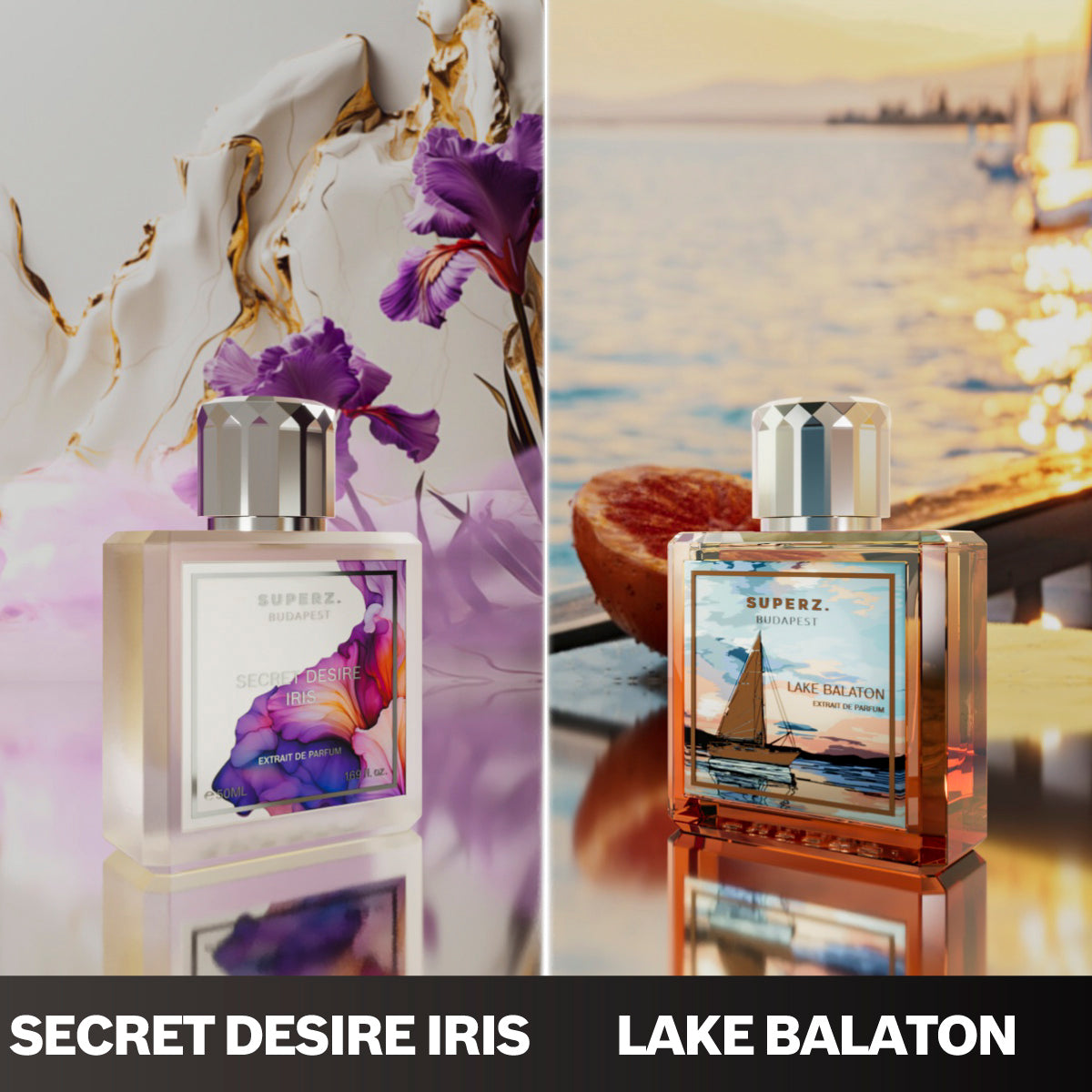 Secret Desire Iris + Lake Balaton - 2x50 ml - Unisex