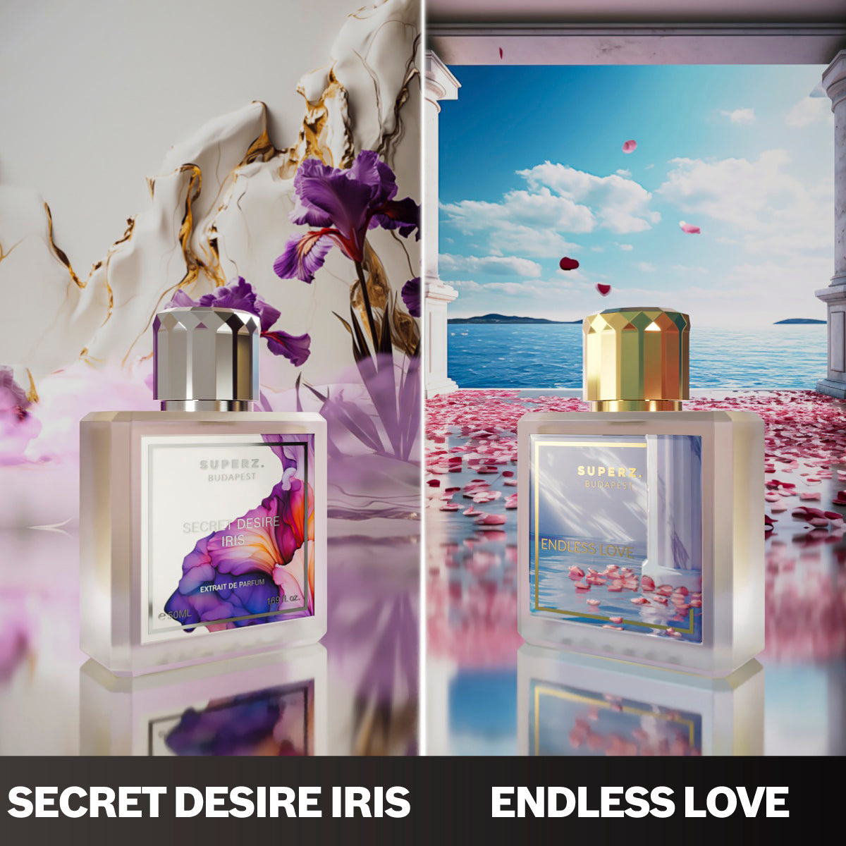 Secret Desire Iris + Endless Love - 2x50 ml - Unisex/Pre ženy