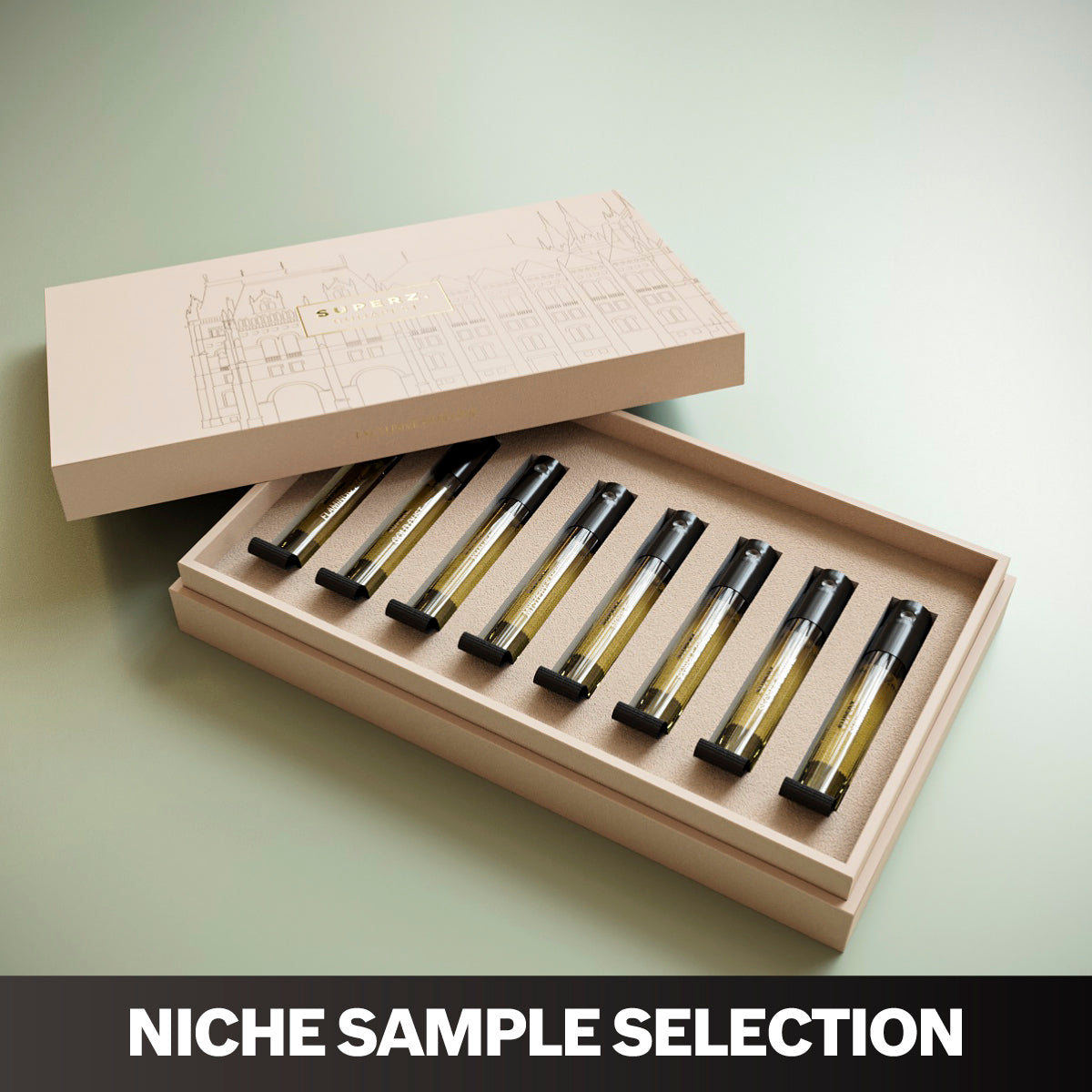 NICHE SAMPLE SELECTION - 8x2 ml - Extrait De Parfum - IN GIFT BOX