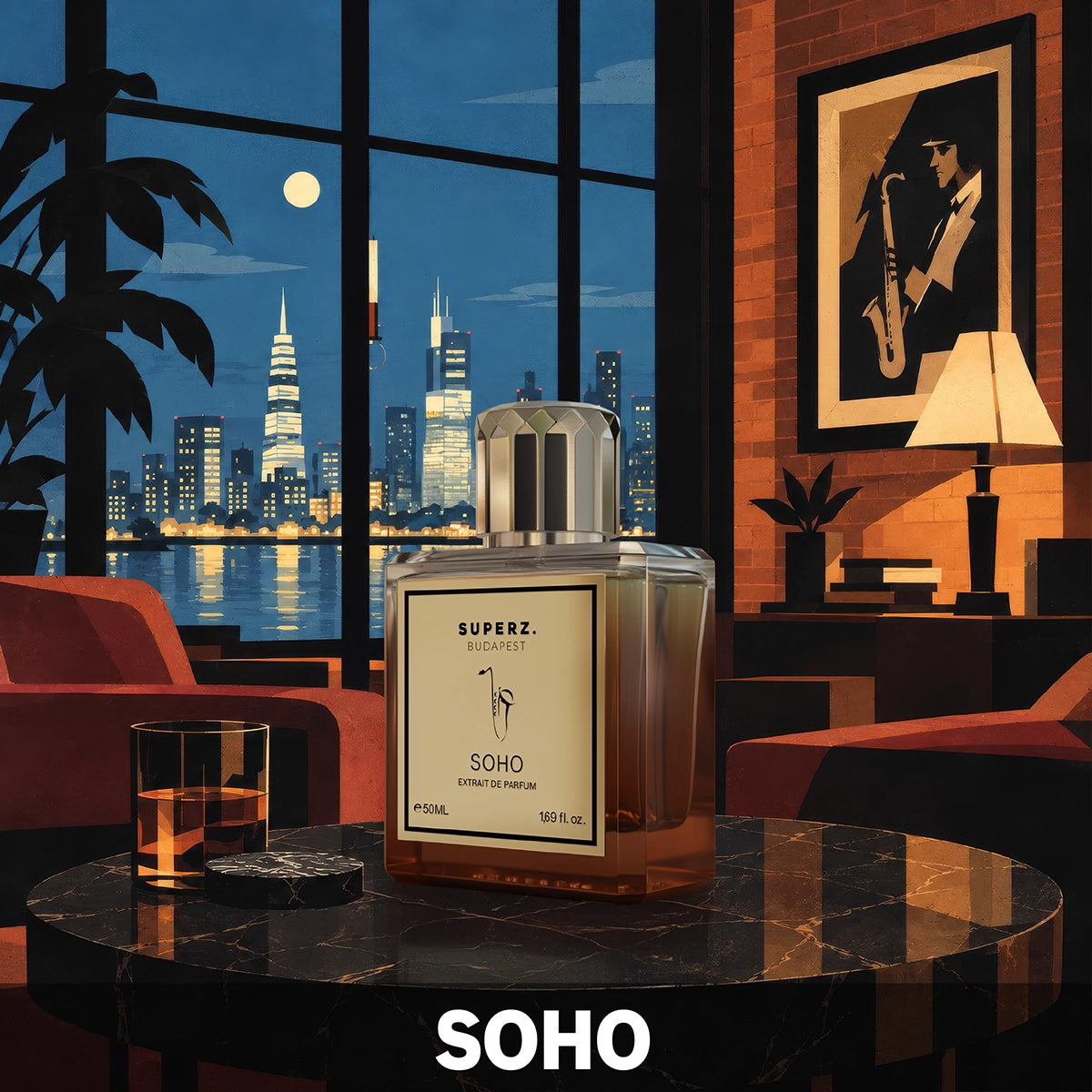 Soho - 50 ml Extrait De Parfum - Unisex