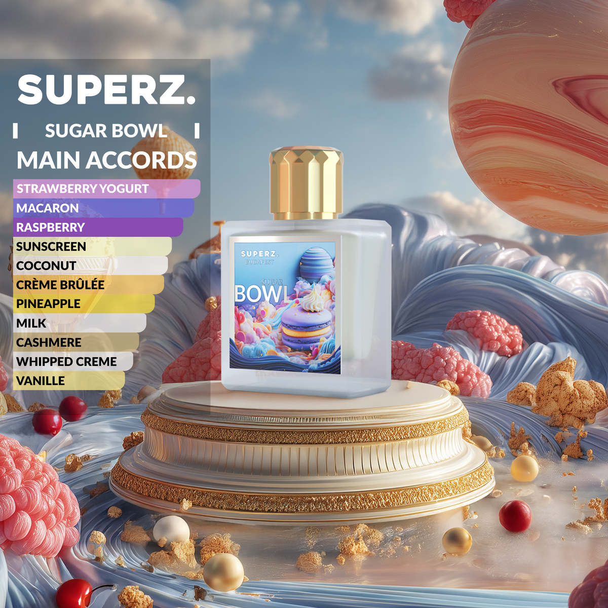 Sugar Bowl – 50 ml Extrait de Parfum – Unisex – Colecția Celestial 02