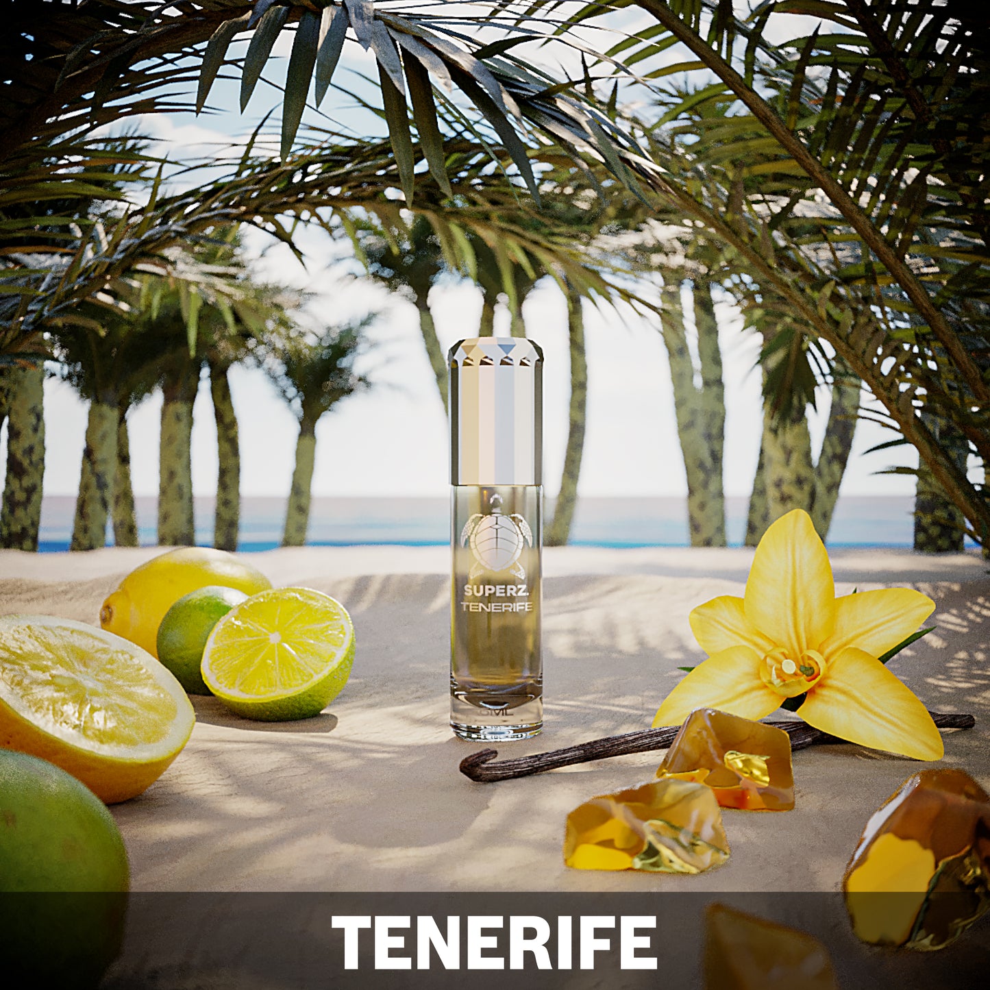 Tenerife - 6 ml Exkluzívny 100% parfumový olej - Unisex - V novom balení!