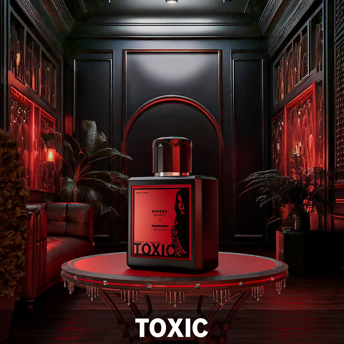 SUPERZ. x BACKOFF de Tóth Andi - Toxic - 50 ml Extrait de Parfum - Unisexe