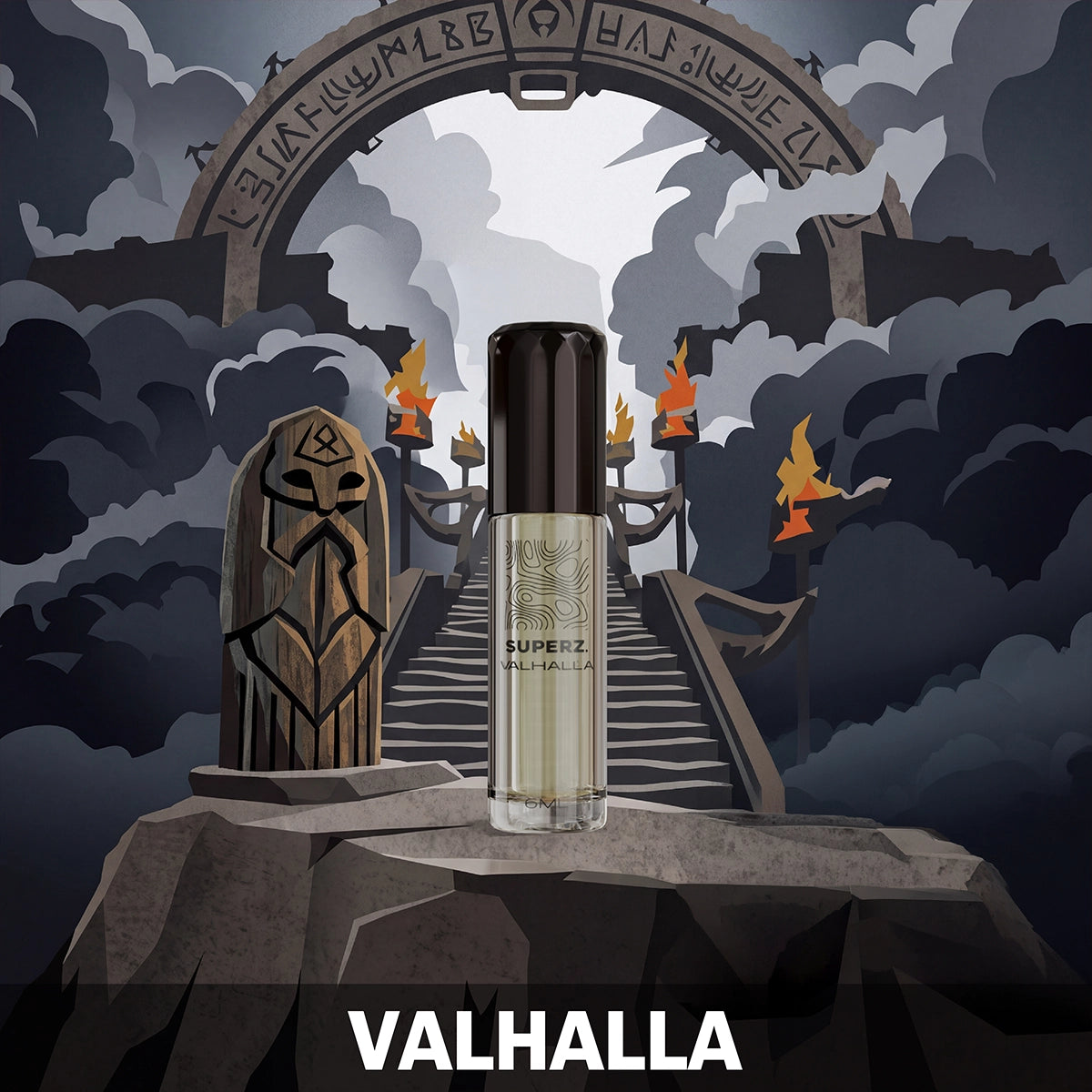 Valhalla - 6 ml exklusives 100% Parfümöl - Herren