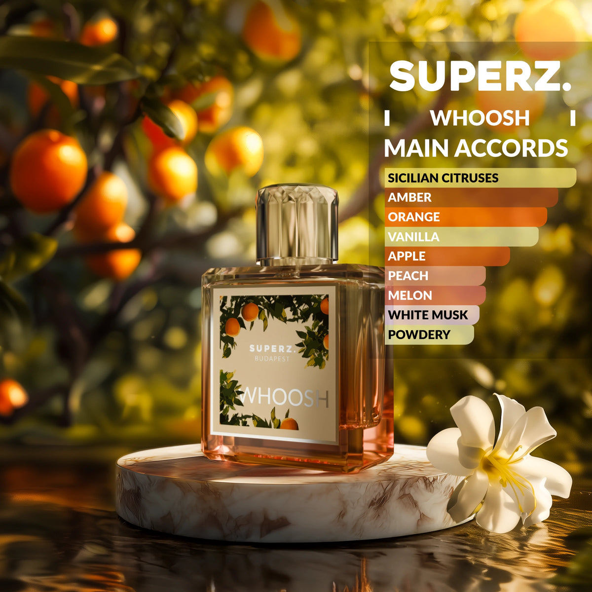 Whoosh - 50 ml Extrait De Parfum - Unisexe