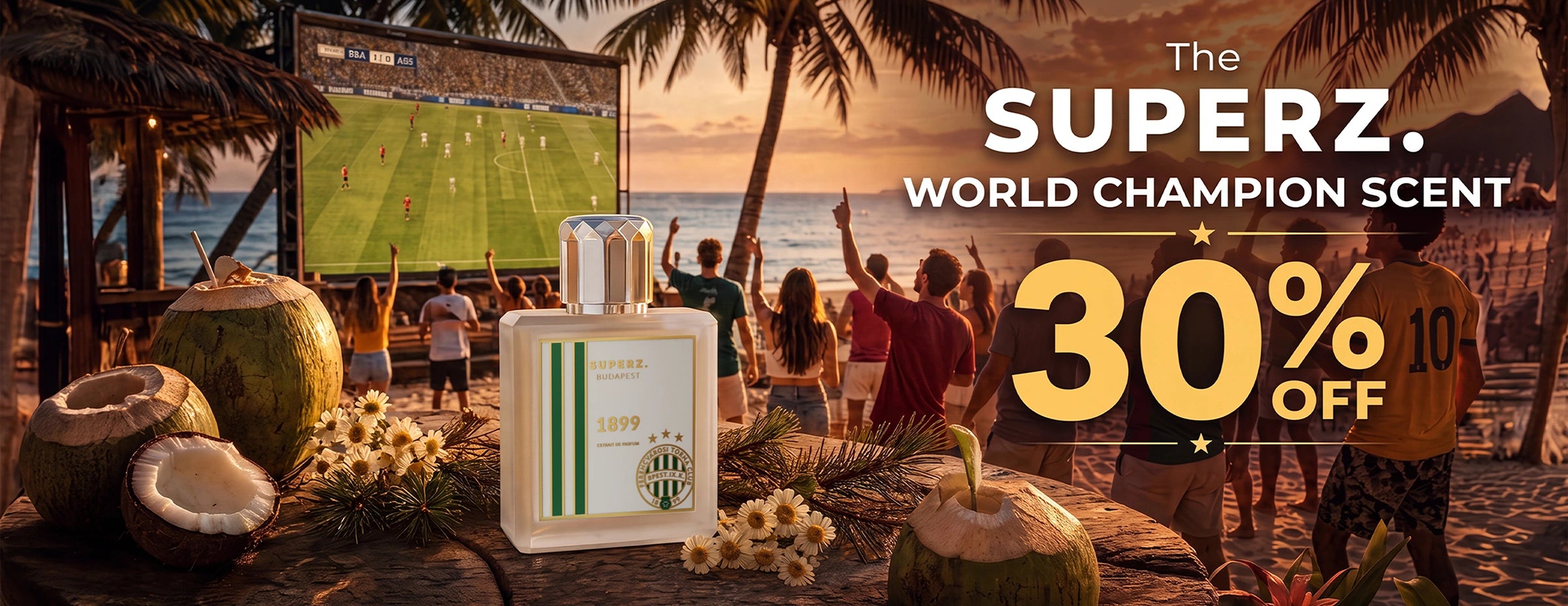 The SUPERZ World Champion scent with 30% OFF