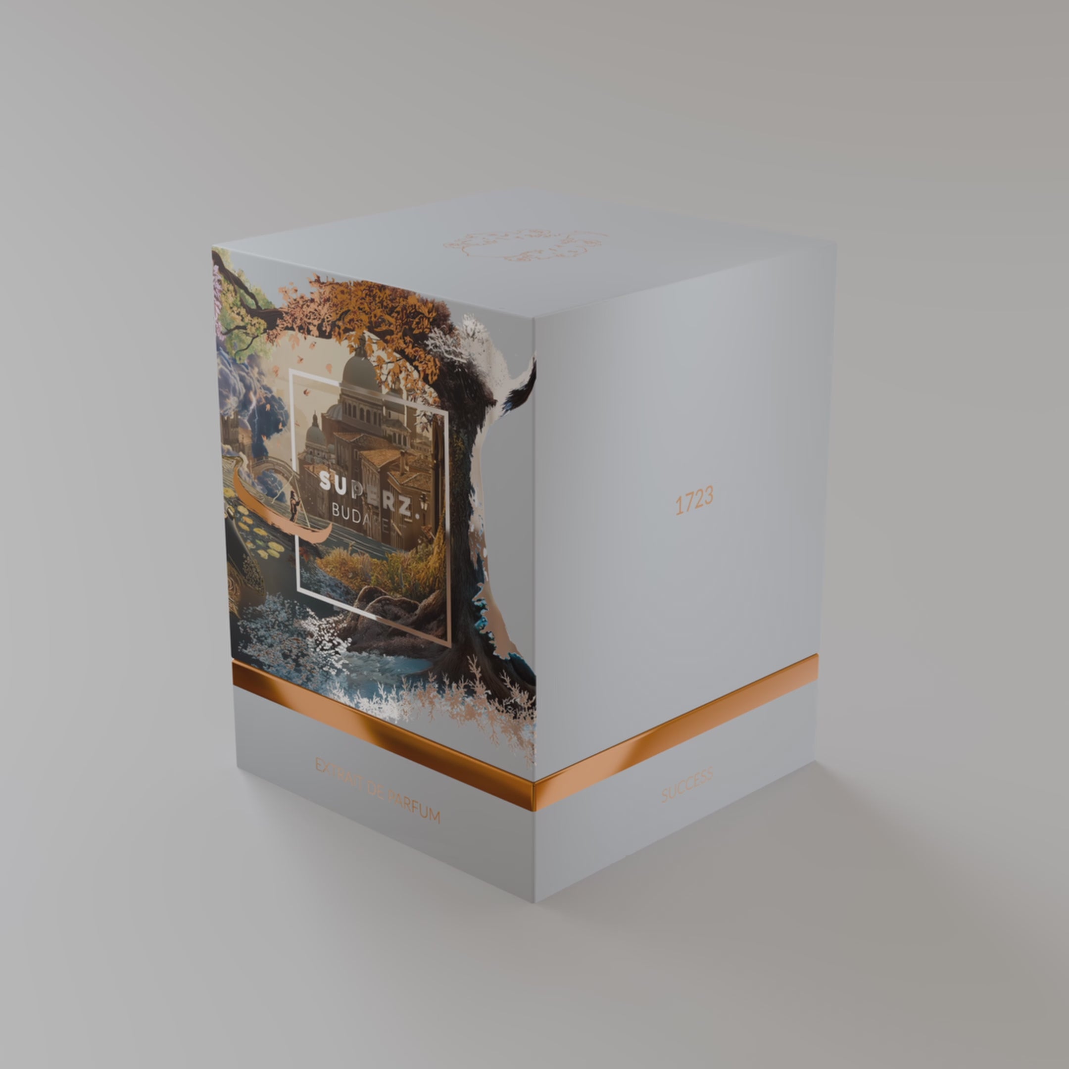 1723 - 50 ml Extrait De Parfum - Man - with new box design